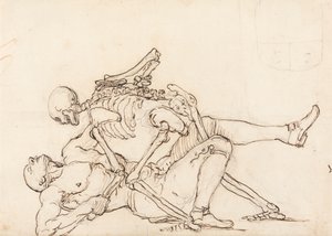 ジョージ・テイラーの碑文: ジョージ・テイラーに十字の臀部を与えた死 作： William Hogarth
