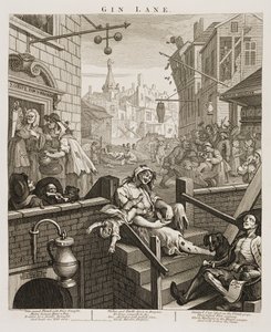 ジンレーン 作： William Hogarth
