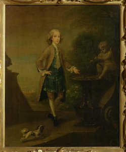 ホレスウォルポール、1727年から10歳 作： William Hogarth