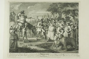 フディブラスの最初の冒険』より3枚目 作： William Hogarth