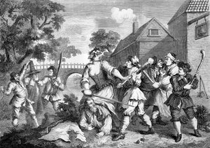 ウィリアム・ホガースの「Hudibras