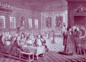ウィリアム・ホガースの「産業」と「怠惰」。 作： William Hogarth