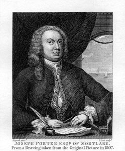 ウィリアム・ホガースのジョセフ・ポーター 作： William Hogarth