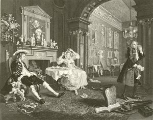 結婚アラモード 作： William Hogarth