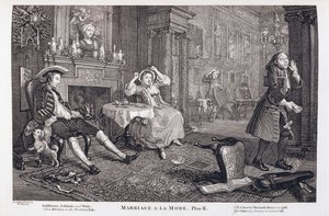 結婚アラモード 作： William Hogarth