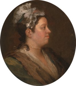 メアリー・ホガース（1699-1741）、1740年頃（会話前）（174877を参照） 作： William Hogarth