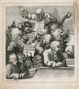 ミュージシャン 作： William Hogarth