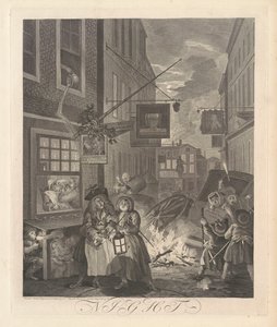 夜 作： William Hogarth