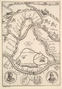 Park of of the Artillary Aubry de La Mottrayesはヨーロッパ、アジア、その他の国々を旅します。1723-24。