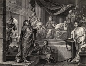 「ウィリアムホガースの作品」からフェリックスの前のポール、1833年に公開 作： William Hogarth
