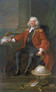 キャプテン・コーラムの肖像（c.1668-1751）1740 作： William Hogarth