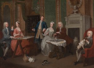 家族の肖像 作： William Hogarth