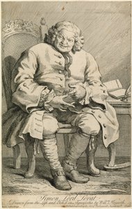 サイモンロードロバット 作： William Hogarth