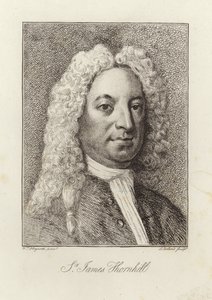 ジェームズソーンヒル卿 作： William Hogarth