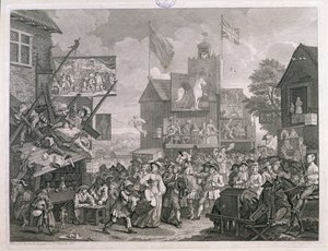 サザークフェア 作： William Hogarth