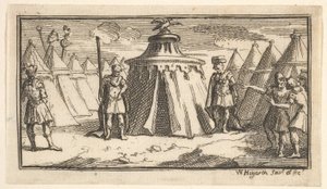 1725年以降、軍事ベルトまたはガードルジョンビーバーを奪う、17ローマ軍の罰。