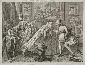 ハイライフの味、1746年。 作： William Hogarth