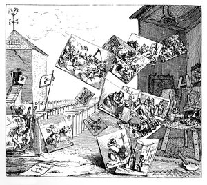 写真の戦い、1745年。 作： William Hogarth