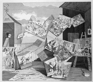 写真の戦い 作： William Hogarth