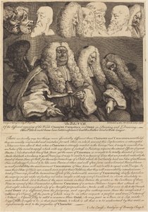 ベンチ 作： William Hogarth