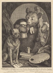 ブルーザー 作： William Hogarth