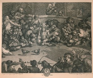 コックピット、1759。 作： William Hogarth