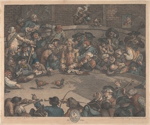 ロイヤルスポーツ、ピットチケット 作： William Hogarth