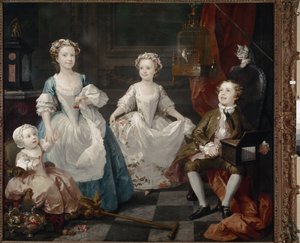 グラハム・チルドレン 作： William Hogarth