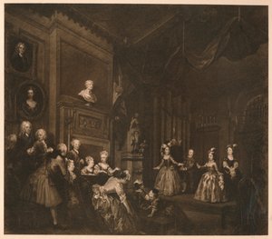 1732年のインド皇帝 作： William Hogarth