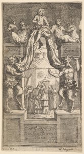 新しい変身：Frontispiece、Vol.1、1724。 作： William Hogarth