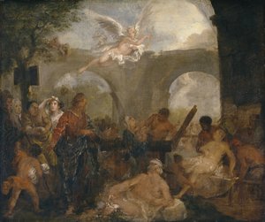 ベテスダの池 作： William Hogarth