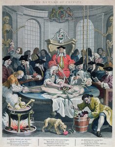 虐待の報酬、虐待の4つの段階から、トーマス・クック（1744-1818）1799によって刻まれました。 作： William Hogarth