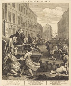 残酷の第二段階 作： William Hogarth