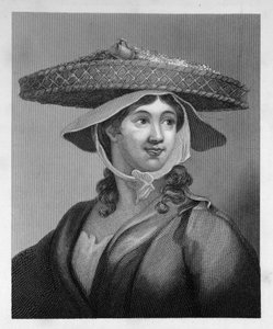 エビの女の子 作： William Hogarth