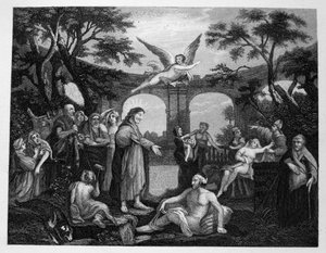 ベセスダのプール 作： William Hogarth