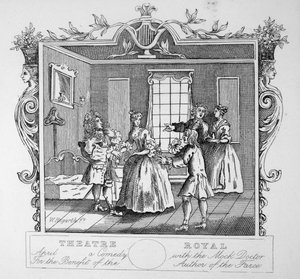 シアターロイヤル 作： William Hogarth