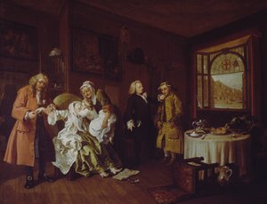 不明な画像 作： William Hogarth