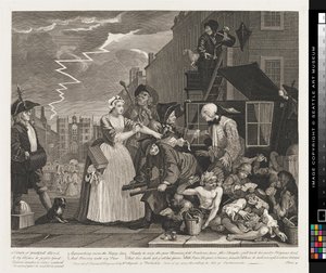 バニティ 作： William Hogarth