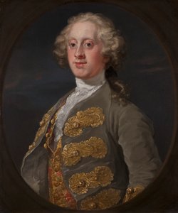 ウィリアム・キャベンディッシュ、ハーティントン侯爵、後の第4代デヴォンシャー公爵 作： William Hogarth