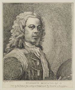 ウィリアムホガース、サミュエルアイルランド（1800年頃）、1786年頃 作： William Hogarth