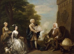 ウッズ・ロジャース（1679年頃-1732年） 作： William Hogarth