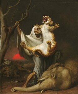 死の力、1890年頃。 作： William Holbrook Beard