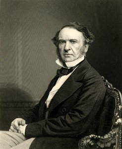 The Rt.Hon.William Ewart Gladstone, M.P.」、1872年頃。 作： William Holl