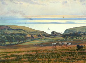 フェアライトダウン、海の太陽 作： William Holman Hunt