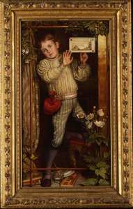 マスターヒラリー-トレーサー、1886 作： William Holman Hunt