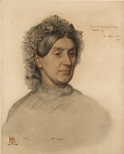 トーマス・コム夫人 1806-1893年 19世紀 作： William Holman Hunt