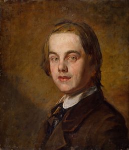 自画像、1845年 作： William Holman Hunt