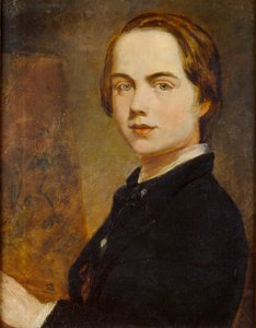 14歳の時の自画像（1841年 作： William Holman Hunt