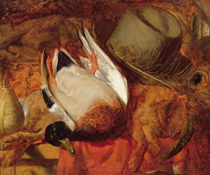 死んだマガモ 作： William Holman Hunt