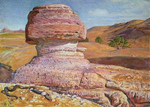 ギザのスフィンクス、1854 作： William Holman Hunt